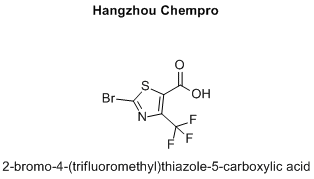 2-bromo-4-(trifluoromethyl)thiazole-5-carboxylic acid