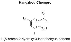 1-(5-bromo-2-hydroxy-3-iodophenyl)ethanone