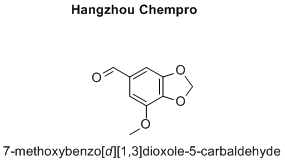 7-methoxybenzo[d][1,3]dioxole-5-carbaldehyde
