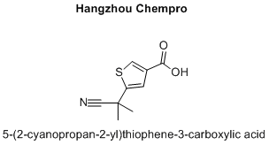 5-(2-cyanopropan-2-yl)thiophene-3-carboxylic acid
