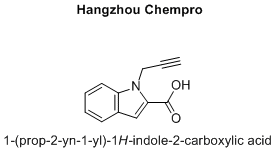 1-(prop-2-yn-1-yl)-1H-indole-2-carboxylic acid