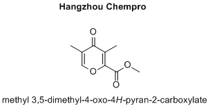 methyl 3,5-dimethyl-4-oxo-4H-pyran-2-carboxylate