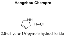 2,5-dihydro-1H-pyrrole hydrochloride